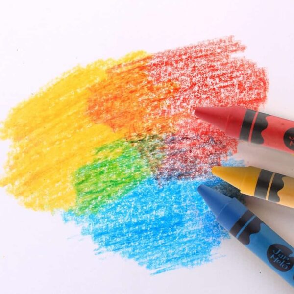 Durable Wax Crayons ดินสอสีเทียนสำหรับเด็ก สีเทียนปลอดสารพิษสำหรับเด็ก