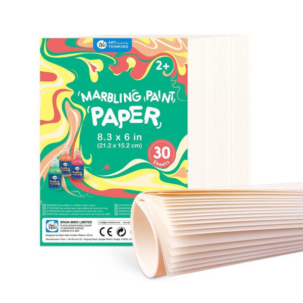 Marbling Float Paper ของเล่นศิลปะเพ้นท์สีบนน้ำ