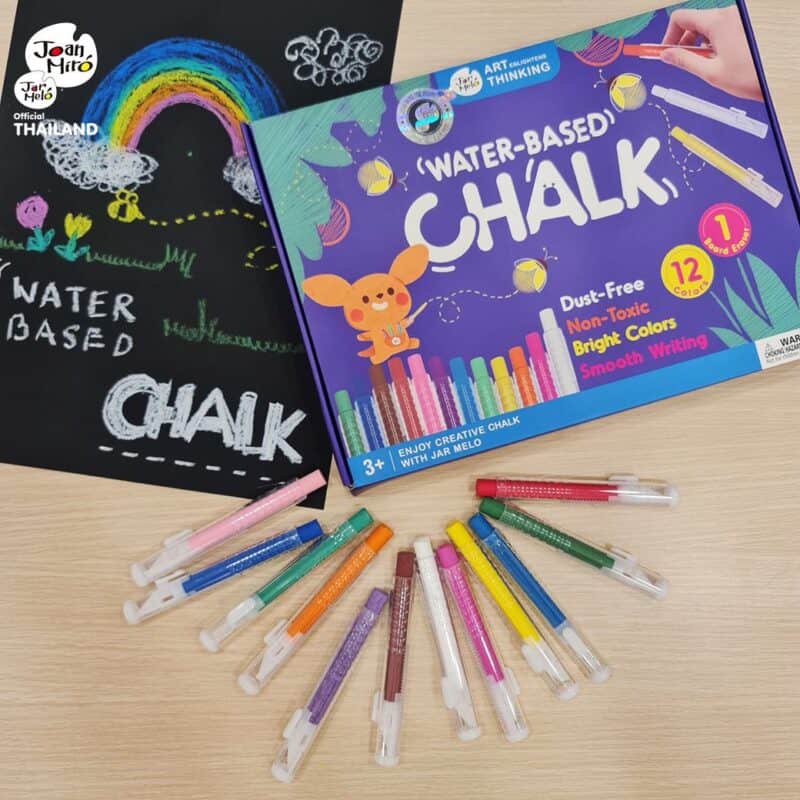 Water-Based Chalk ดินสอสีชอล์ก สีชอล์กสำหรับเด็ก